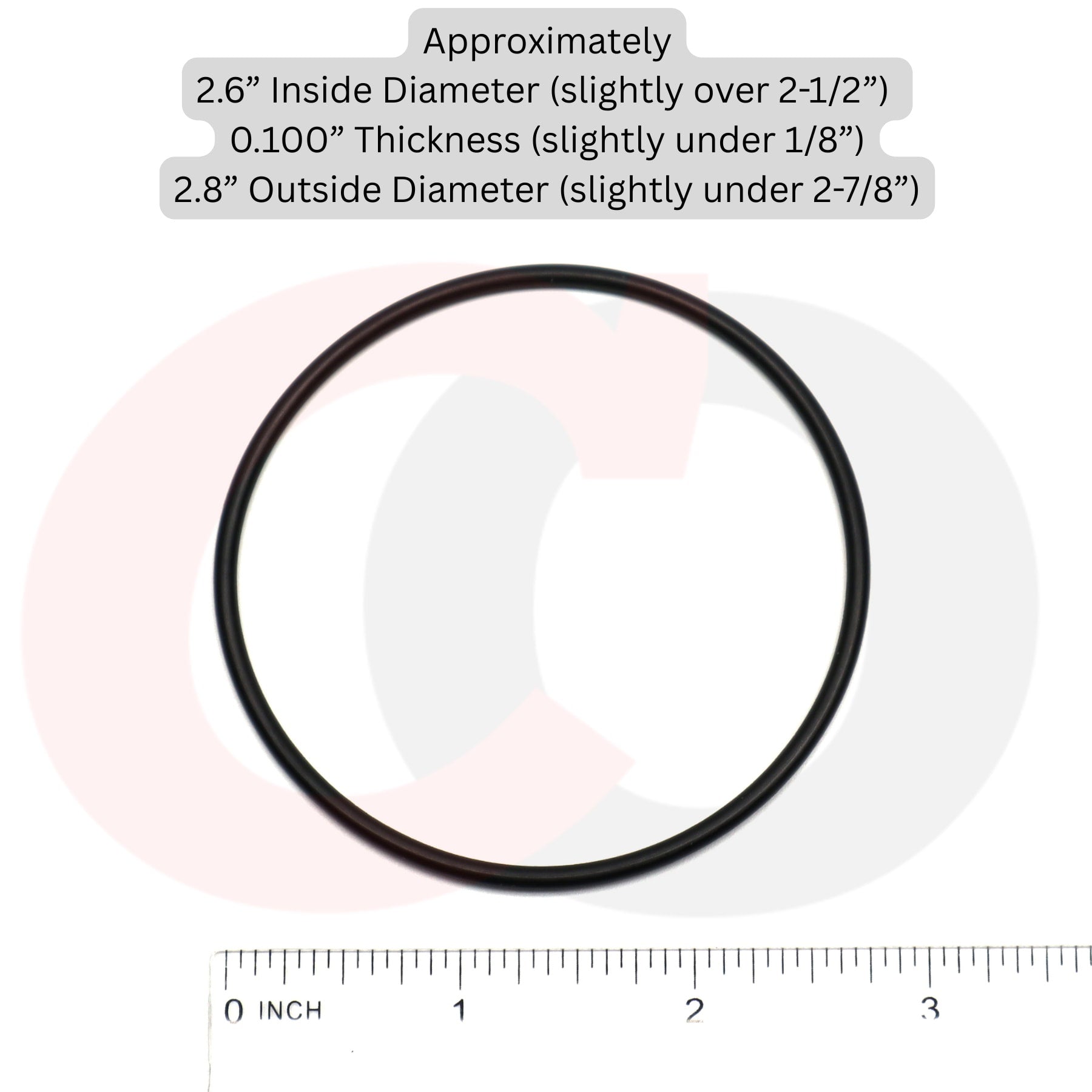 Captain O-Ring – Replacement 192320 Bulkhead O-Ring for Pentair