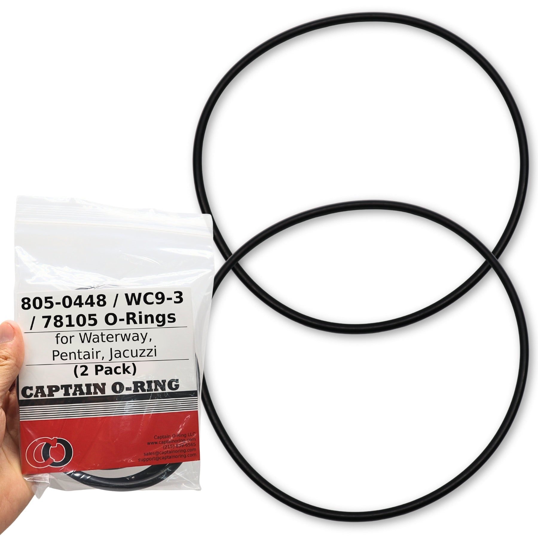 Captain O-Ring – Replacement 805-0448 / WC9-3 O-Rings for Waterway