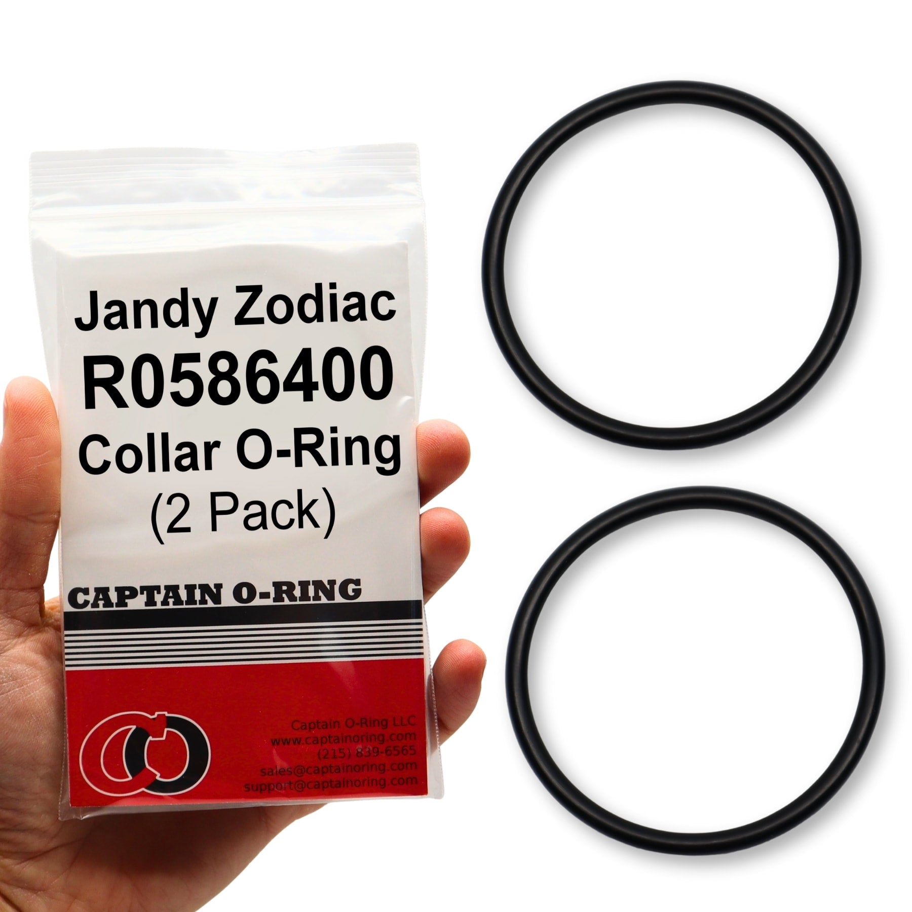 Captain O-Ring - R0586400 Small Collar O-Ring for Jandy Zodiac (2