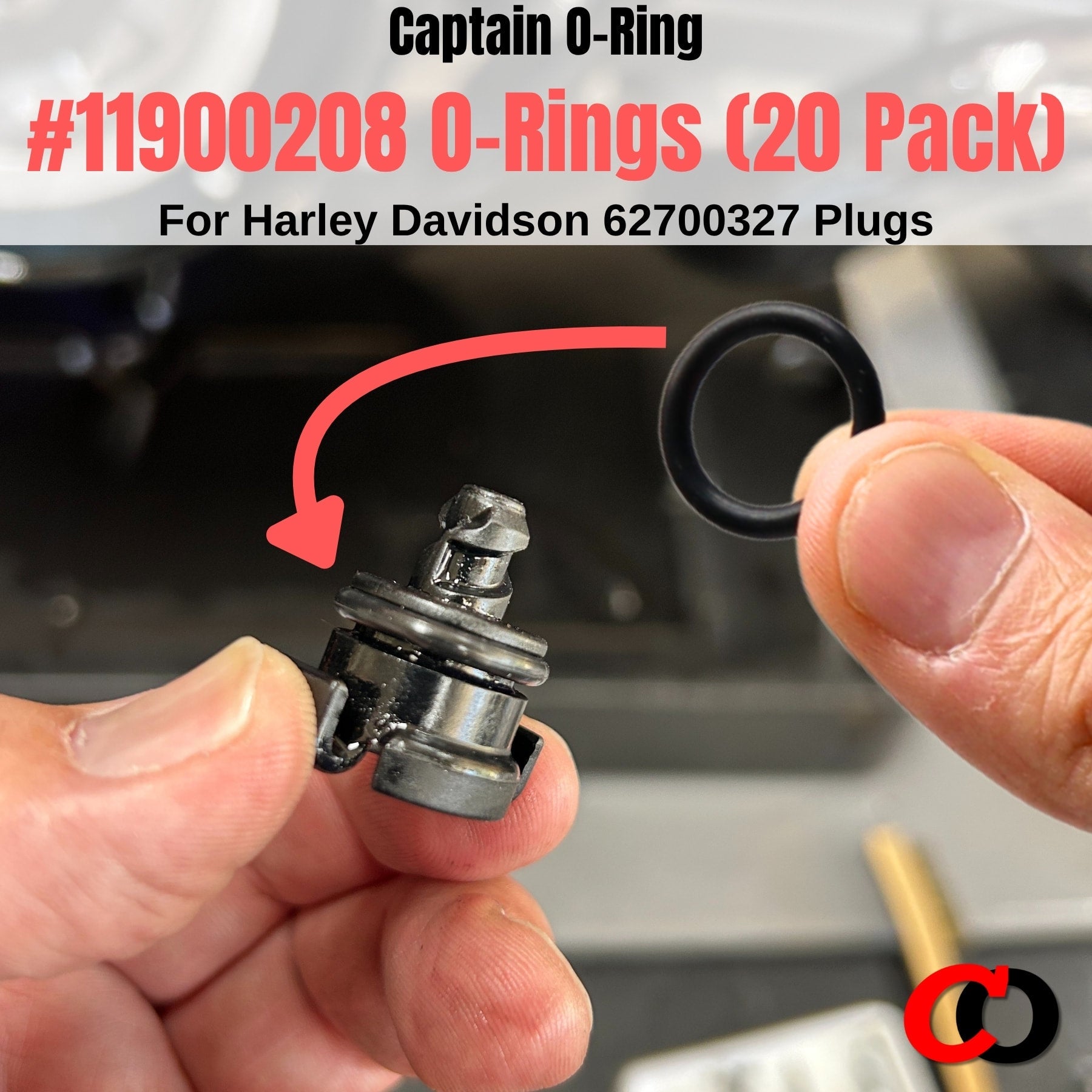 Captain O-Ring – Replacement 11900208 O-Rings for Harley Davidson
